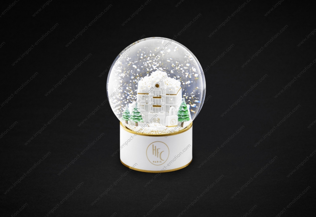 Boule à neige personnalisée - publicitaire | Impact Emotion